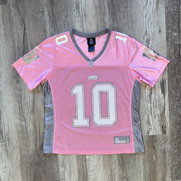 NFL Tops - Women's Pink Giants Jersey